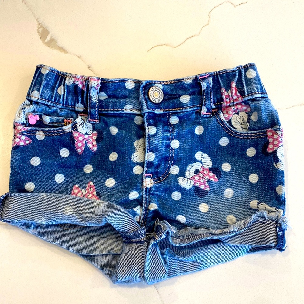 Gap Minnie shorts 2t